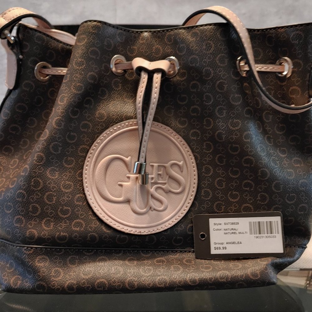 Pretty Small Guess Bucket Bag